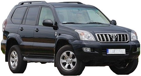 Toyota LandCruiser KDJ120 4WD 3,0D4D 120/122/127kW 1KD-FTV 2002-2010